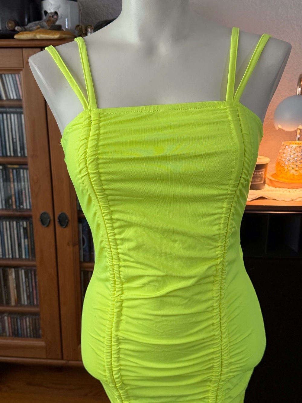 Sexy neon dress